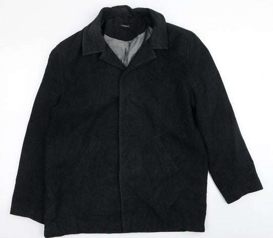 Asda George Mens Green   Overcoat Coat Size L