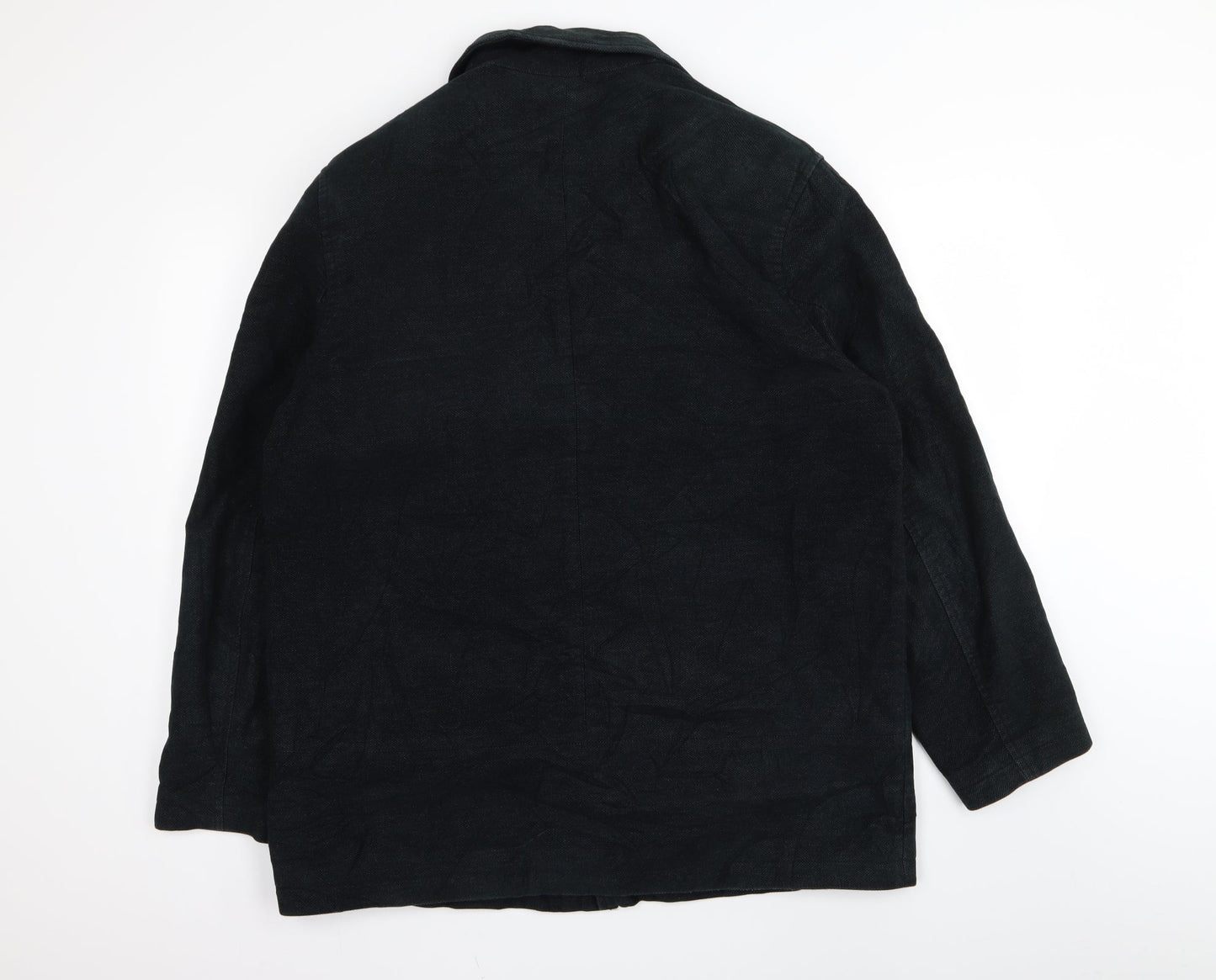 Asda George Mens Green   Overcoat Coat Size L