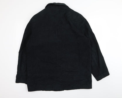 Asda George Mens Green   Overcoat Coat Size L