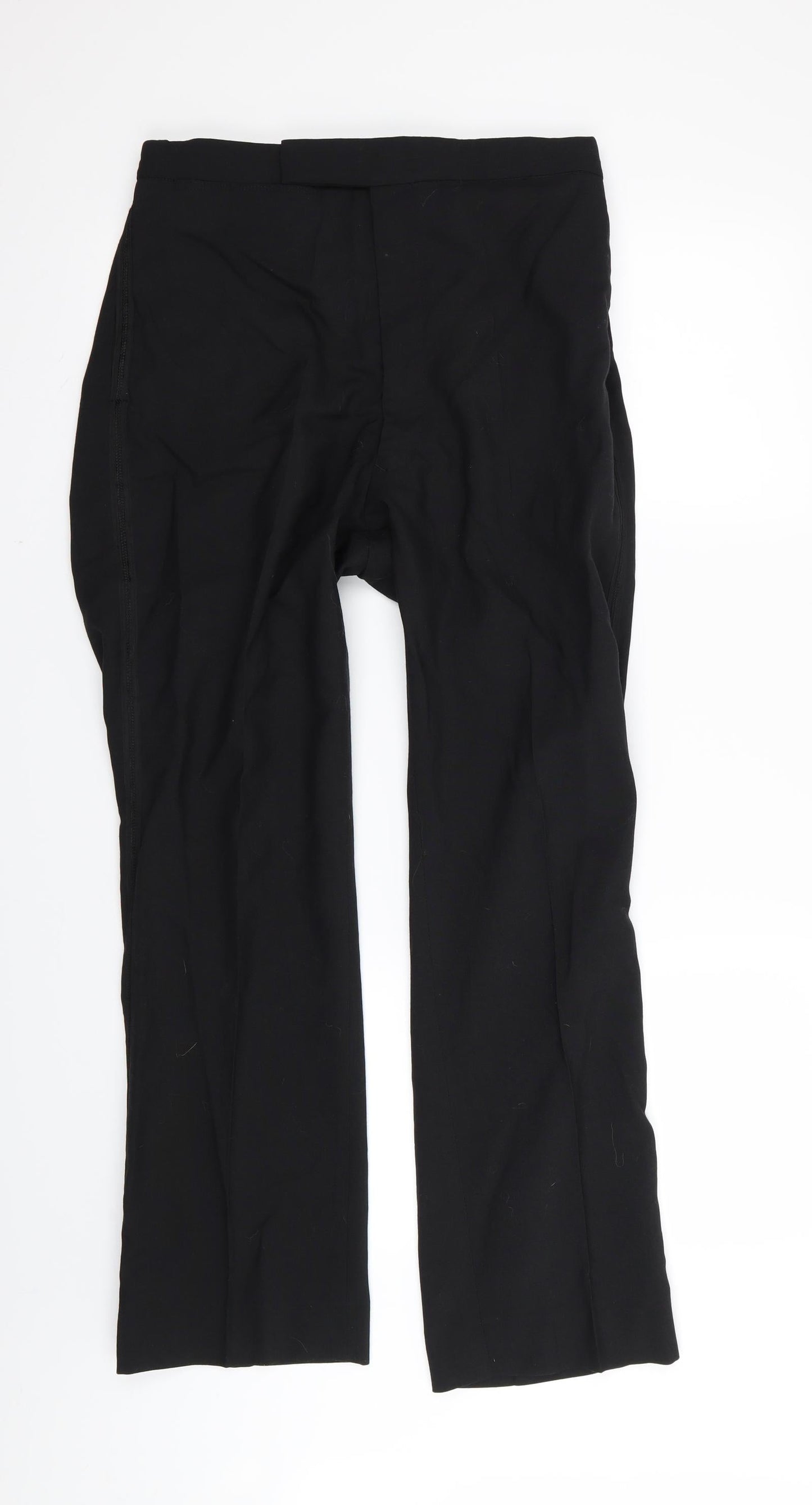 Maine Mens Black   Trousers  Size 28 in L30 in