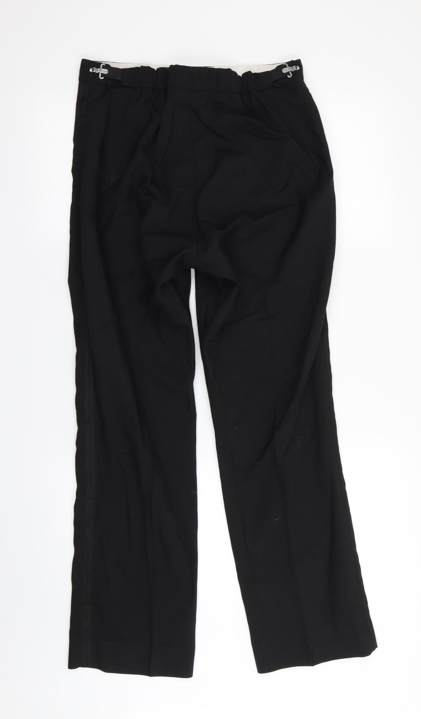 Maine Mens Black   Trousers  Size 28 in L30 in
