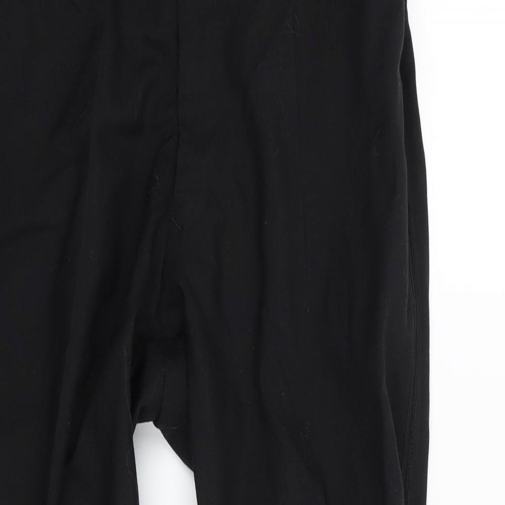Maine Mens Black   Trousers  Size 28 in L30 in