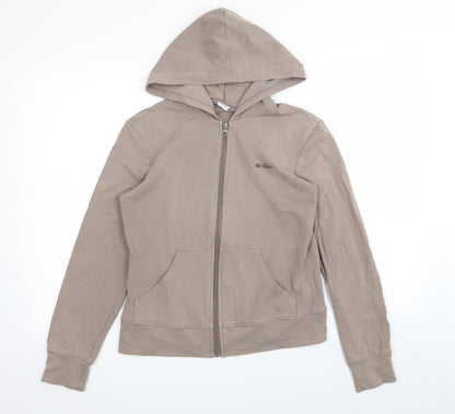 Target Womens Brown   Full Zip Jumper Size 10