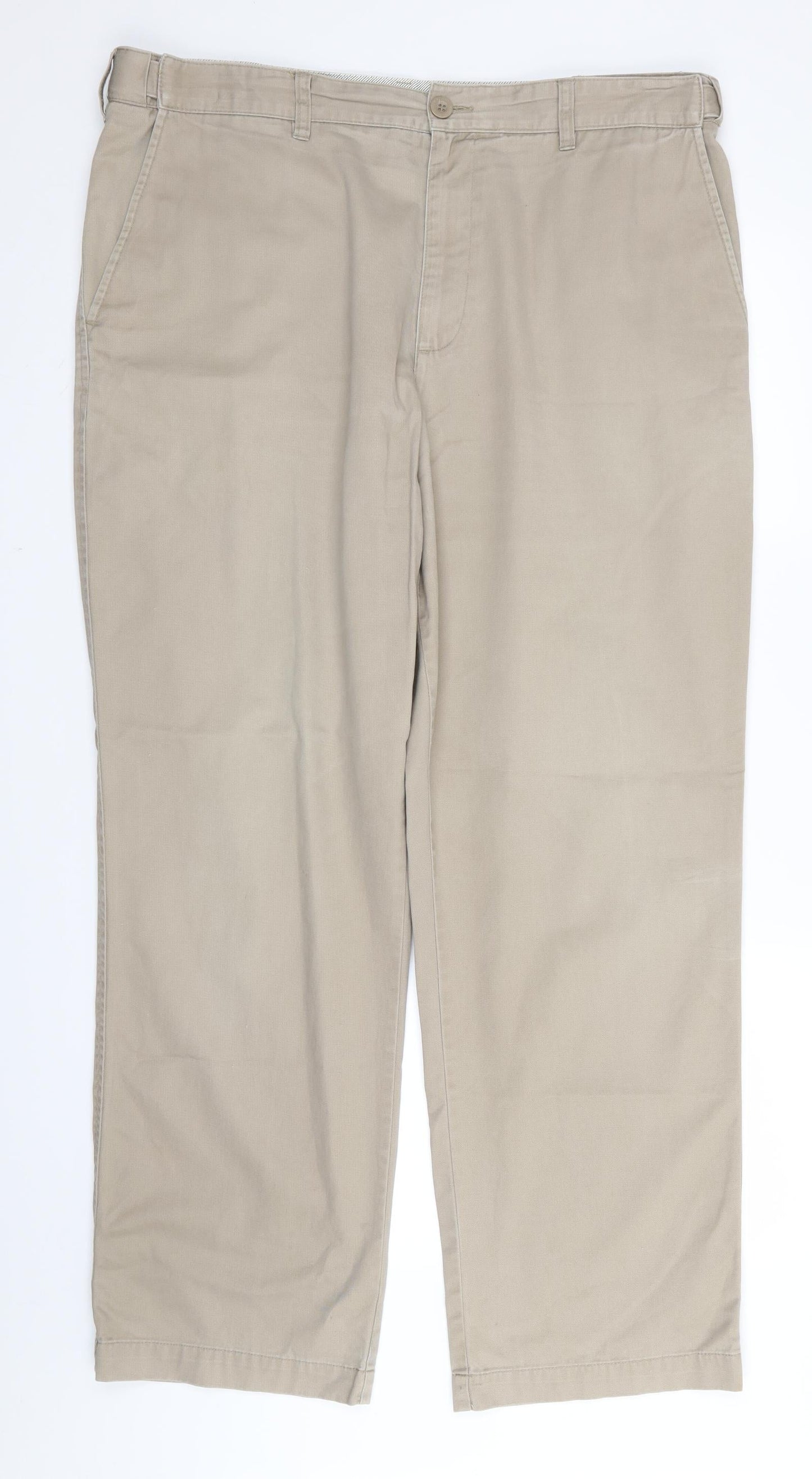 Mens UK Size 28 in BHS   Beige Trousers