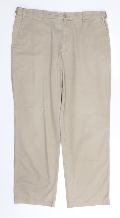 Mens UK Size 28 in BHS   Beige Trousers