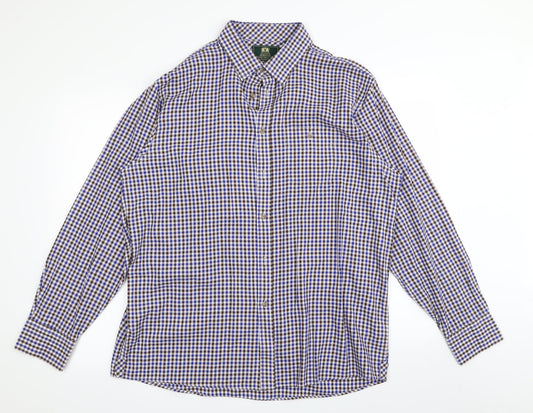 Mens UK Collar Size 17 jack Reid Smart Multicoloured  Dress Shirt