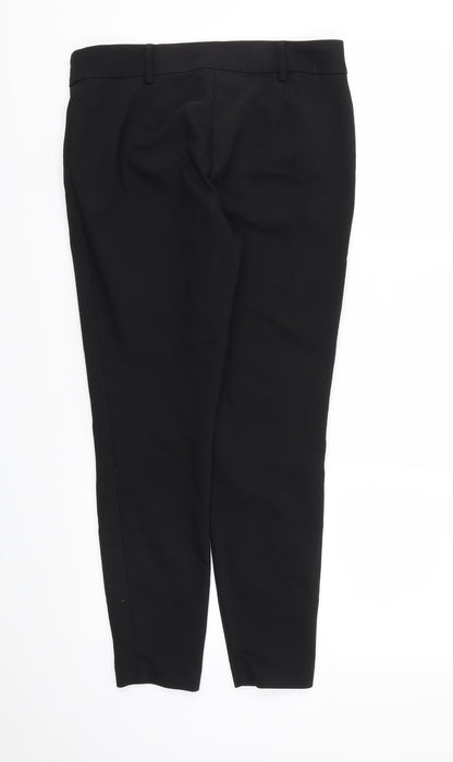Papaya Womens Black   Trousers  Size 10 L26 in