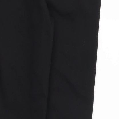 Papaya Womens Black   Trousers  Size 10 L26 in