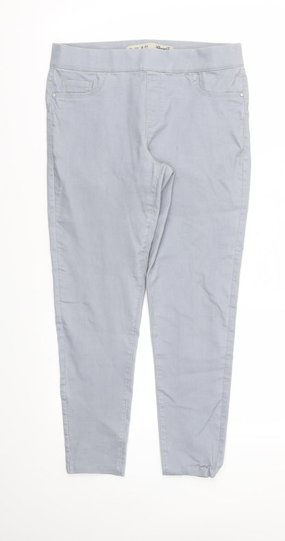 DENIM &CO  Womens Grey   Sweatpants Trousers Size 12 L25 in