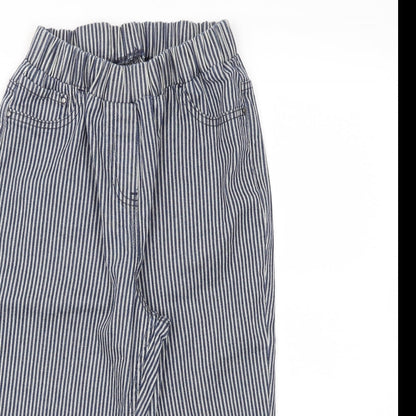 Womens UK Size 30 in Preworn Regular Fit Capri Blue Trousers