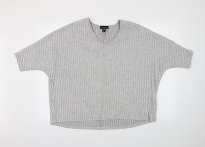 New Look Womens Grey   Pullover Jumper Size M