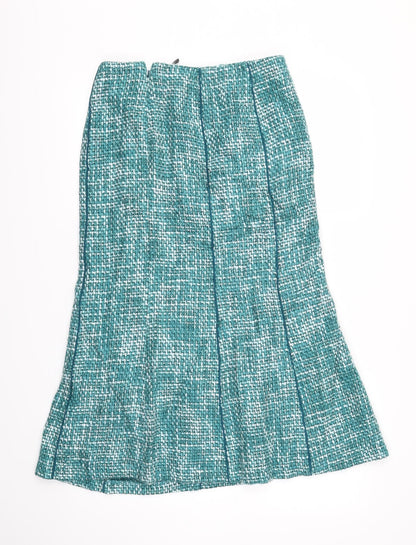 ALEX &CO  Womens Blue   Flare Skirt Size 30 in