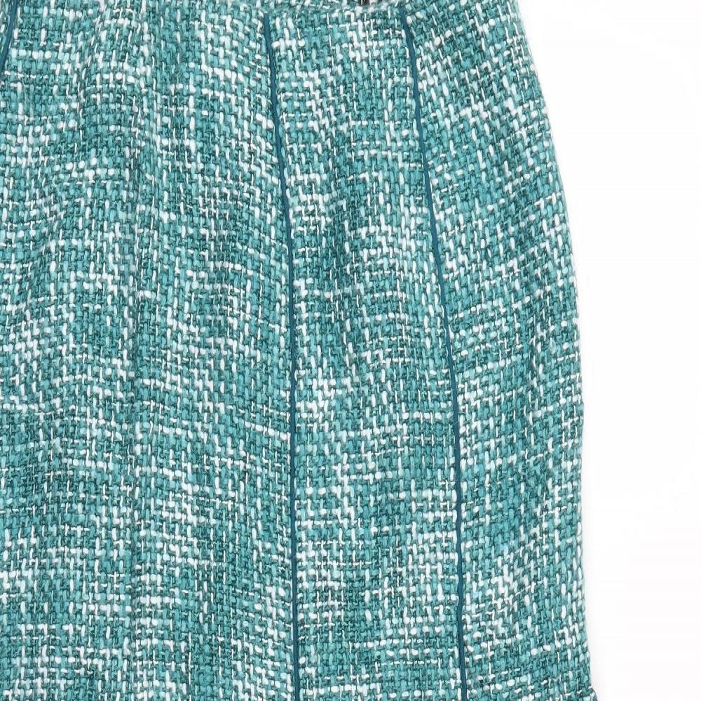ALEX &CO  Womens Blue   Flare Skirt Size 30 in