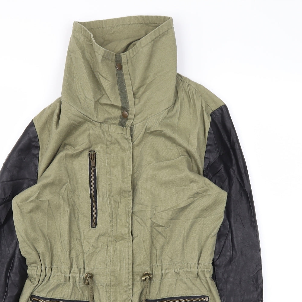 FOREVER 21 Womens Green   Jacket Coat Size S