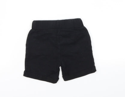 Primark Boys Black Animal Print  Capri Trousers Size 3-6 Months