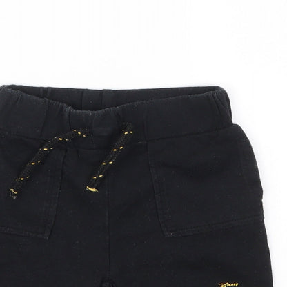 Primark Boys Black Animal Print  Capri Trousers Size 3-6 Months