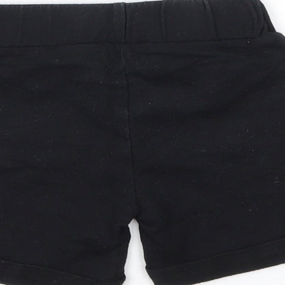 Primark Boys Black Animal Print  Capri Trousers Size 3-6 Months
