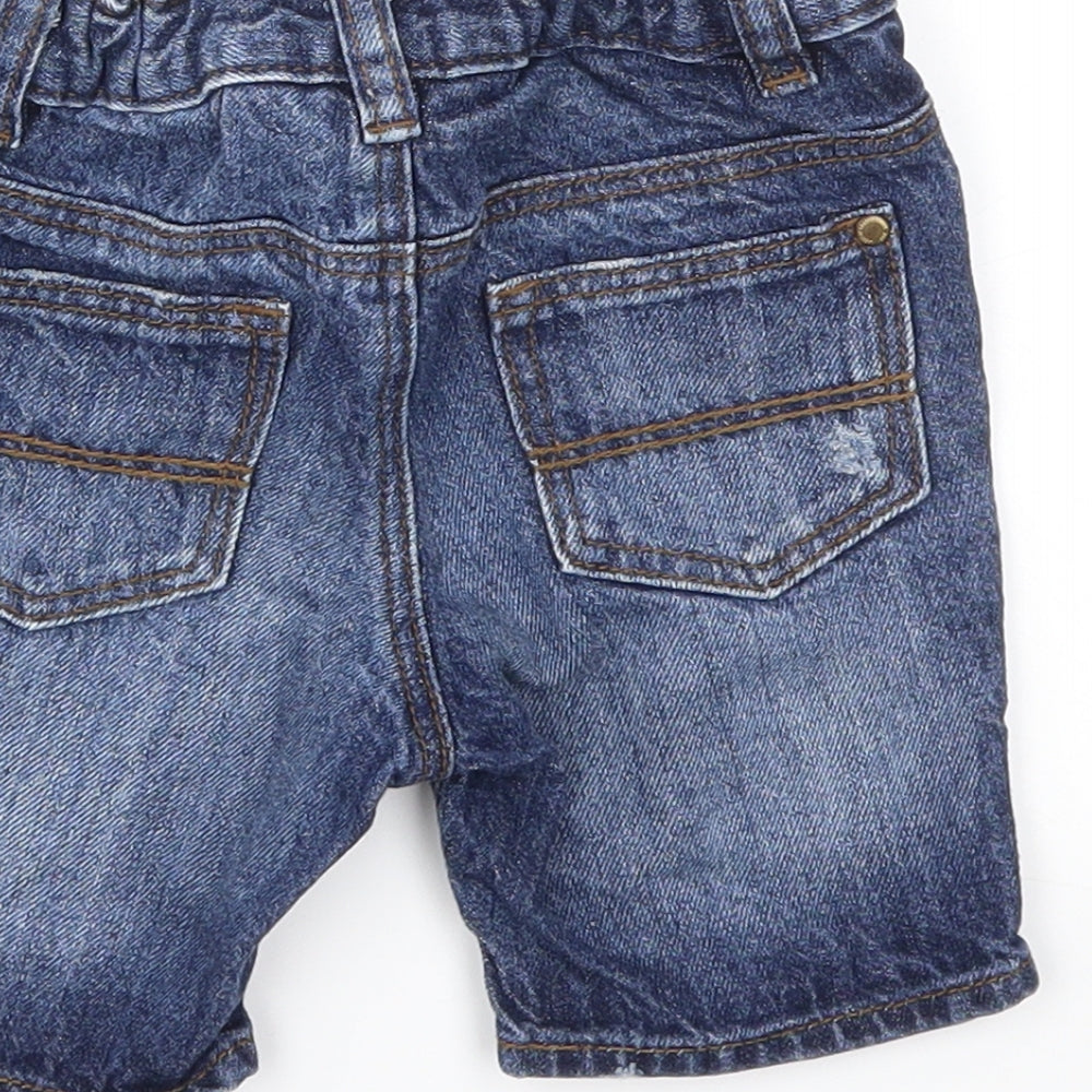 H&M Boys Blue   Capri Jeans Size 9-12 Months