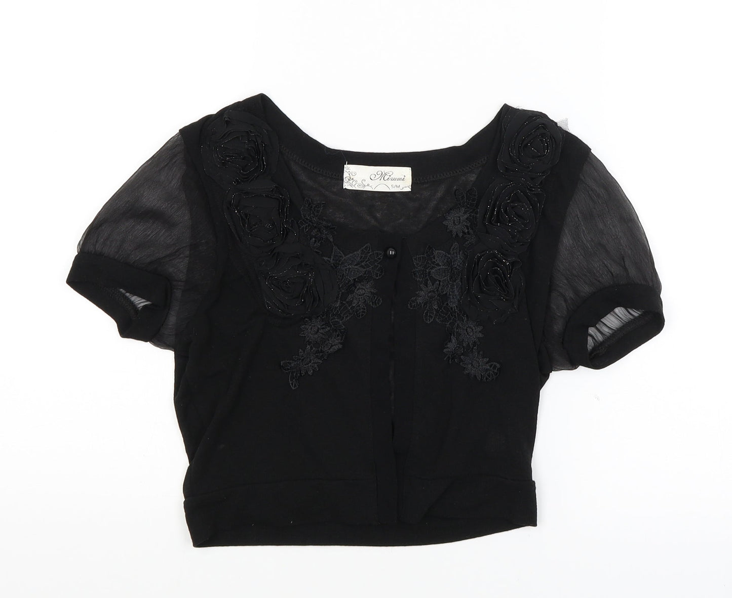 Mirumi Womens Black   Cardigan Jumper Size M
