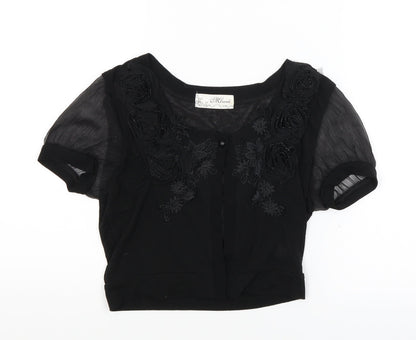 Mirumi Womens Black   Cardigan Jumper Size M