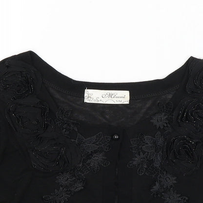 Mirumi Womens Black   Cardigan Jumper Size M