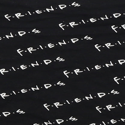 George Girls Black   Cropped T-Shirt Size 5-6 Years  - Friends