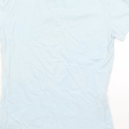 Womens UK Size 6 Jack Wills Blue Basic T-Shirt