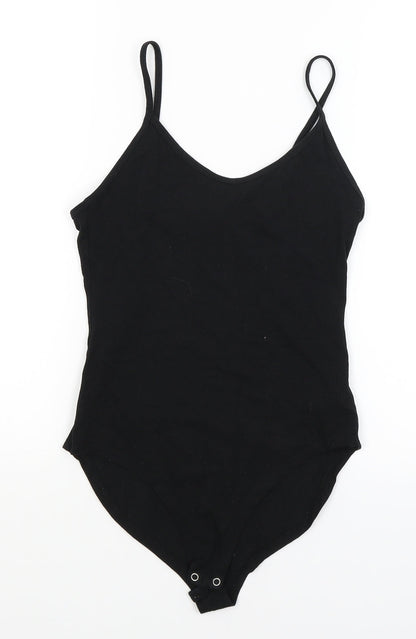 FOREVER 21 Womens Black   Bodysuit One-Piece Size S