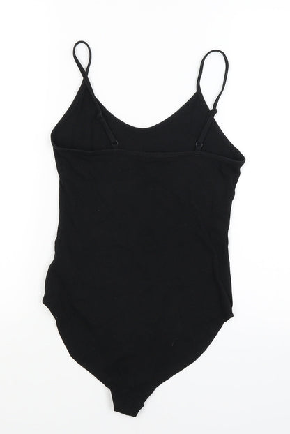 FOREVER 21 Womens Black   Bodysuit One-Piece Size S
