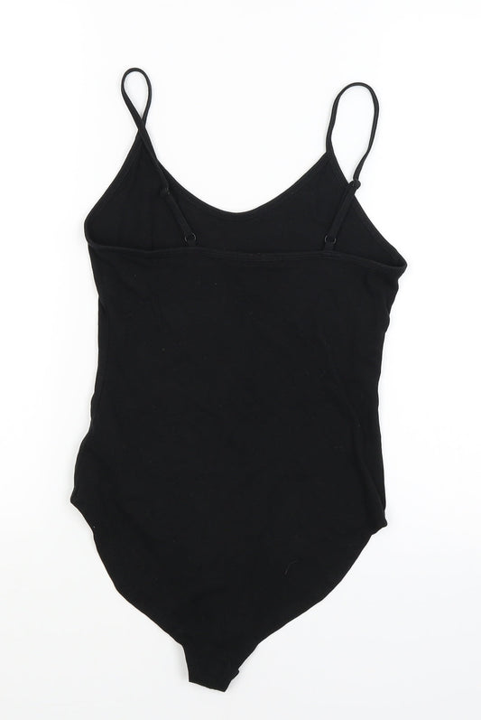 FOREVER 21 Womens Black   Bodysuit One-Piece Size S