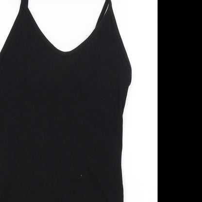 FOREVER 21 Womens Black   Bodysuit One-Piece Size S