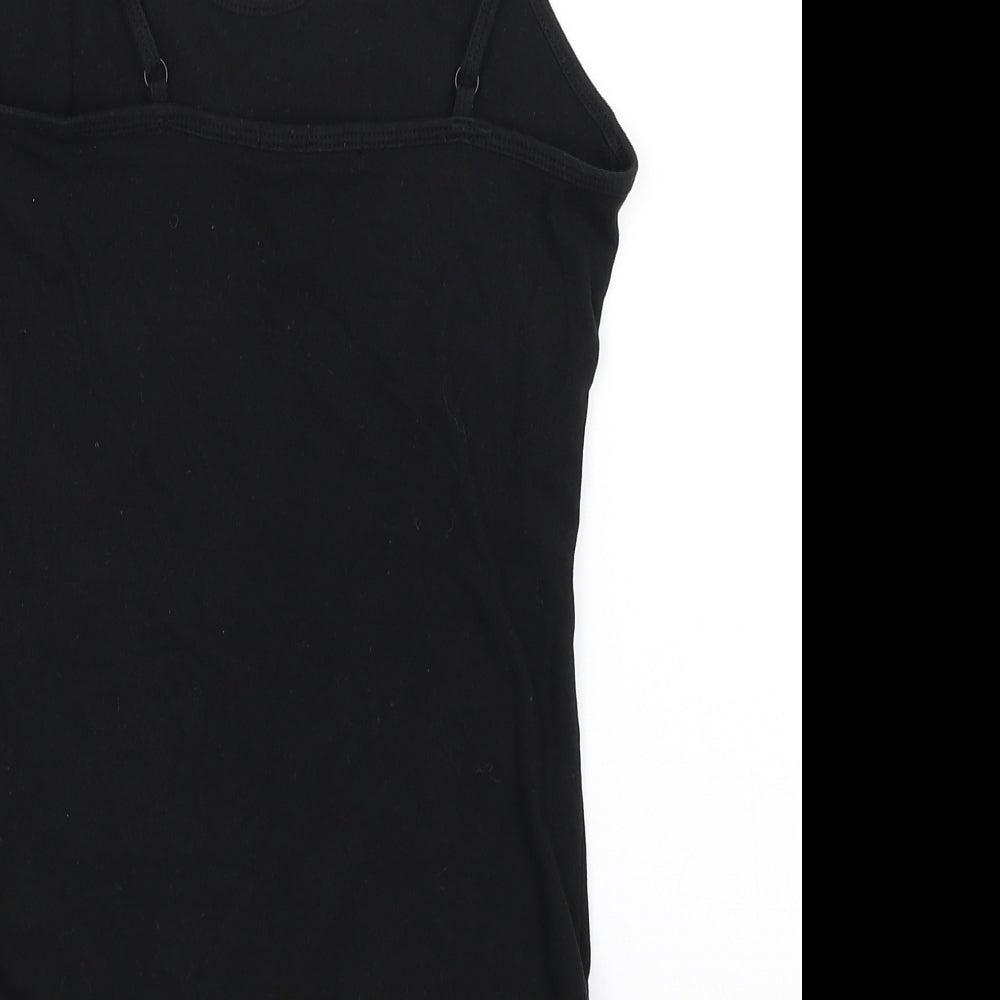 FOREVER 21 Womens Black   Bodysuit One-Piece Size S