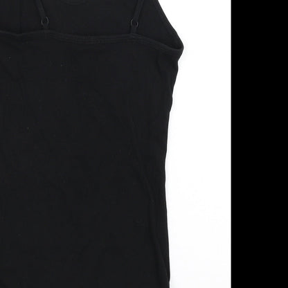 FOREVER 21 Womens Black   Bodysuit One-Piece Size S