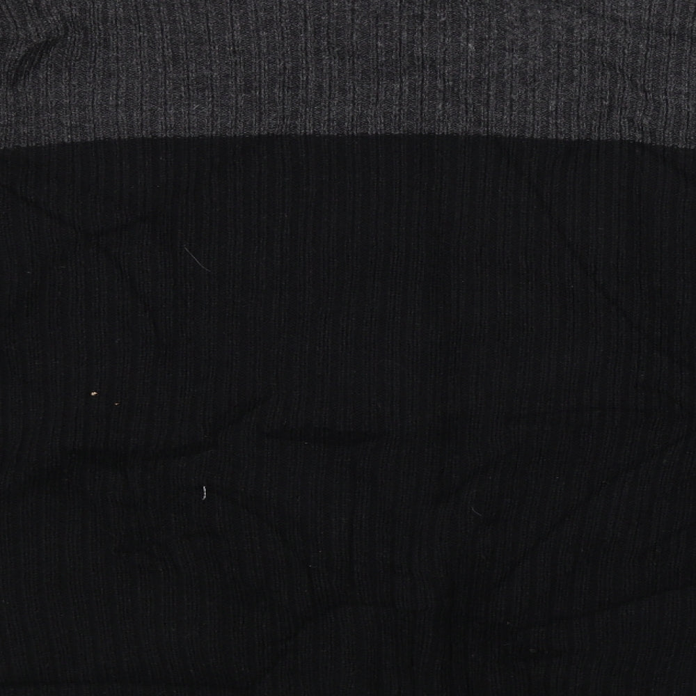 EA Menswear Mens Black   Pullover Jumper Size L