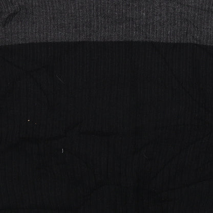 EA Menswear Mens Black   Pullover Jumper Size L