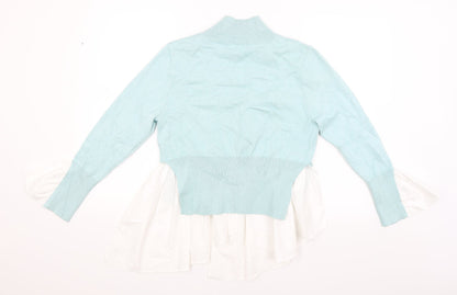 Luzabelle Womens Blue   Pullover Jumper Size 10