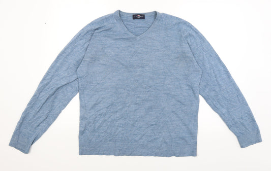 Blue Harbour Mens Blue   Pullover Jumper Size M
