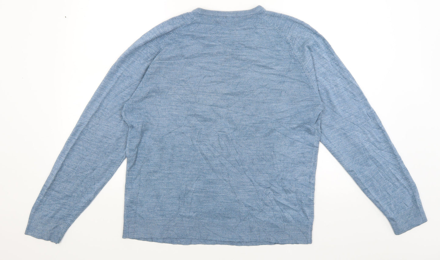 Blue Harbour Mens Blue   Pullover Jumper Size M