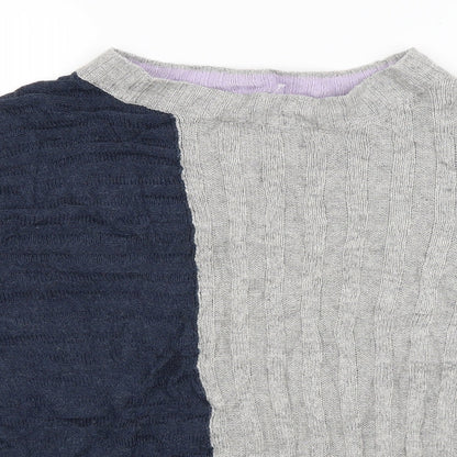 M&S Womens Grey   Pullover Jumper Size M