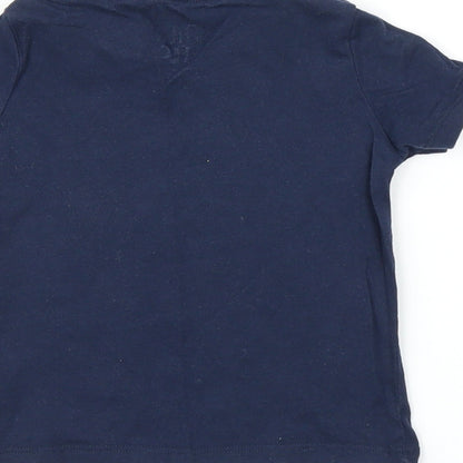 F&F Boys Blue   Basic T-Shirt Size 9-12 Months