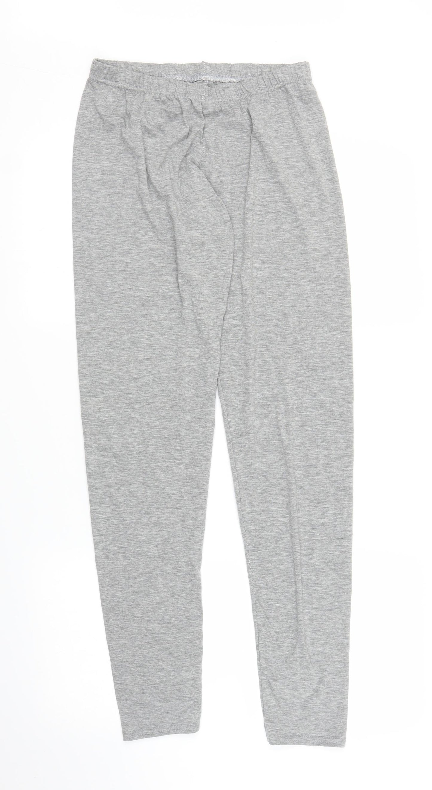 Womens UK Size M Preworn Regular Fit Jogger Grey Trousers
