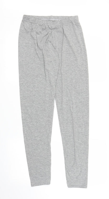 Womens UK Size M Preworn Regular Fit Jogger Grey Trousers