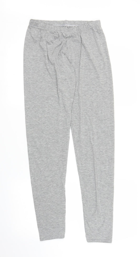 Womens UK Size M Preworn Regular Fit Jogger Grey Trousers