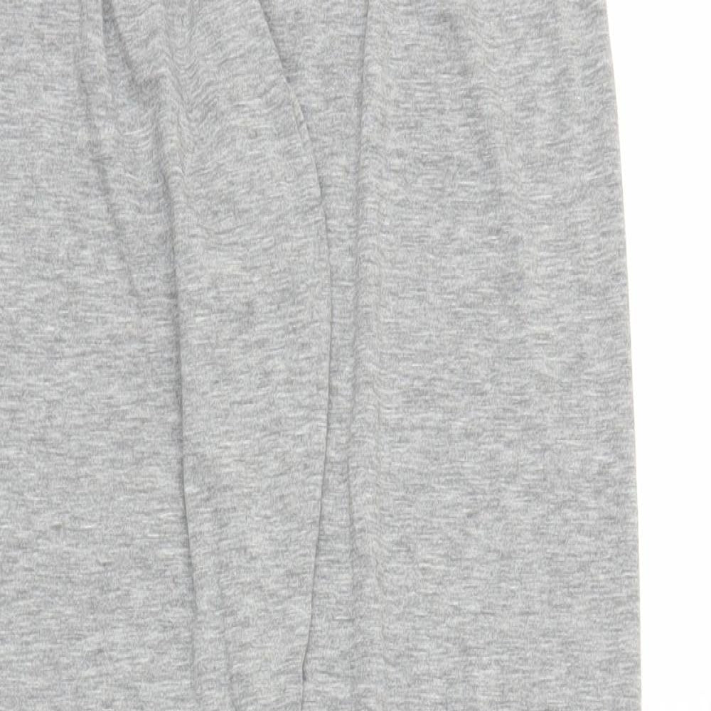 Womens UK Size M Preworn Regular Fit Jogger Grey Trousers