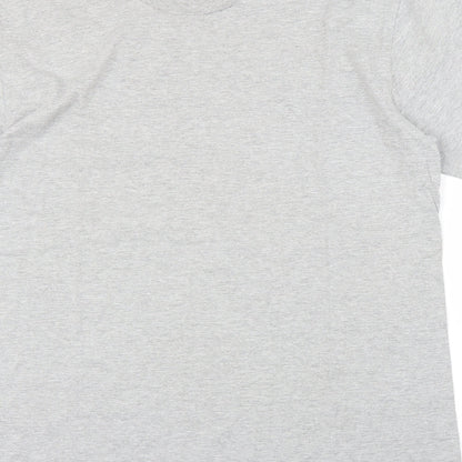Peacocks Mens Grey    T-Shirt Size L