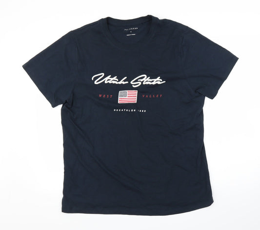 Primark Mens Blue    T-Shirt Size M