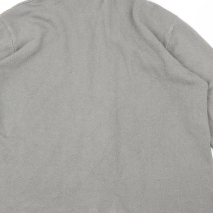 Eliane Womens Grey   Full Zip Jumper Size XL