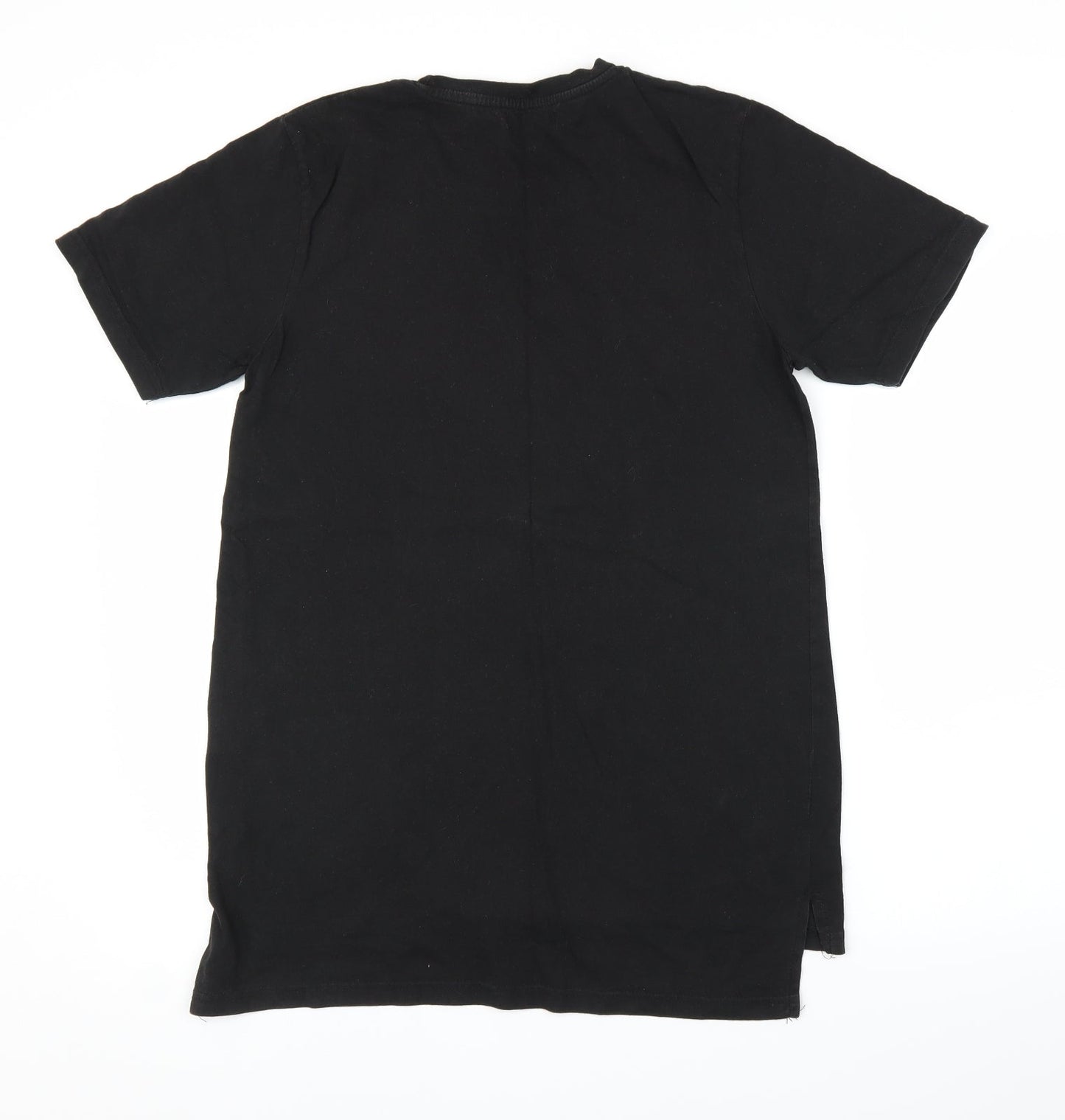 Boohoo Womens Black   Tunic T-Shirt Size 14