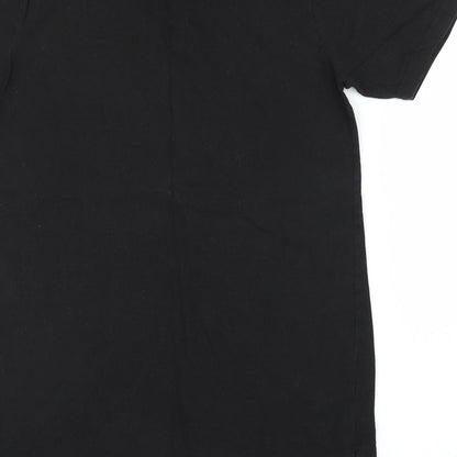 Boohoo Womens Black   Tunic T-Shirt Size 14