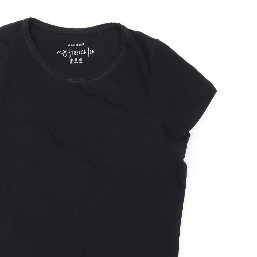 Primark Womens Black   Tunic T-Shirt Size 14